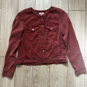 Lucky Brand Red Utility Jacket